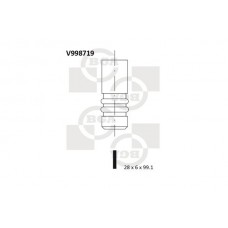 випускний клапан BGA V998719