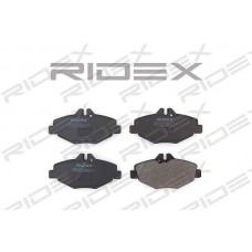402B0119 RIDEX Комплект гальмівних колодок дисковий гальм