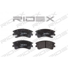 402B0136 RIDEX Комплект гальмівних колодок дисковий гальм