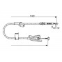 1 987 477 914 BOSCH Тросик, cтояночный тормоз