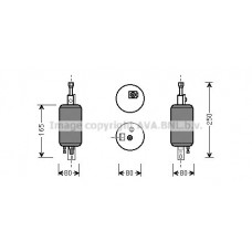 ALD001 AVA QUALITY COOLING Осушувач кондиціонера