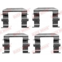 109-1664 QUICK BRAKE Комплектуючі колодки дискового гальма