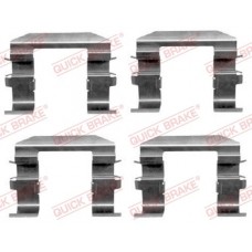 109-1664 QUICK BRAKE Комплектуючі колодки дискового гальма