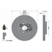 BDS1298HC BENDIX Braking Гальмівний диск