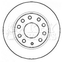 KBD4382 KEY PARTS Гальмівний диск