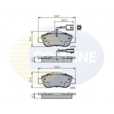 CBP11600 COMLINE КомплеК т гальмівних колодок, дискове гальмо