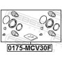 0175-MCV30F FEBEST Ремкомплект, Гальмівний супорт
