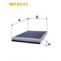 WP9331 WIX FILTERS Фільтр повітря у внутрішньому просторі