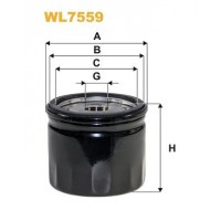 WL7559 WIX FILTERS Масляний фільтр