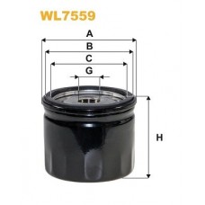WL7559 WIX FILTERS Масляний фільтр