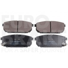 5502223509 EUROBRAKE Комплект гальмівних колодок дисковий гальм