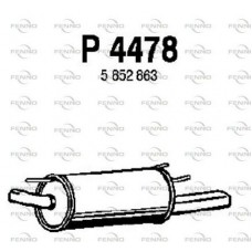 P4478 FENNO Глушник вихлопних газів кінцевий