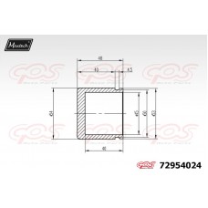 72954024 MAXTECH Поршень корпус скоби гальма
