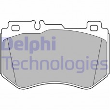 LP3137 DELPHI Комплект гальмівних колодок дисковий гальм