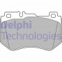 LP3137 DELPHI Комплект гальмівних колодок дисковий гальм