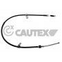 761793 CAUTEX Тросик, cтояночный тормоз