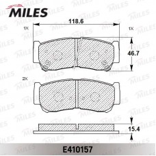 E410157 MILES Комплект гальмівних колодок дисковий гальм