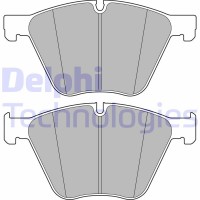LP2707 DELPHI КомплеК т гальмівних колодок, дискове гальмо