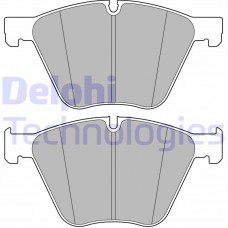 LP2707 DELPHI КомплеК т гальмівних колодок, дискове гальмо