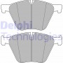 LP2707 DELPHI КомплеК т гальмівних колодок, дискове гальмо
