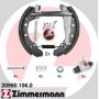 20990.106.0 ZIMMERMANN Комплект гальмівних колодок