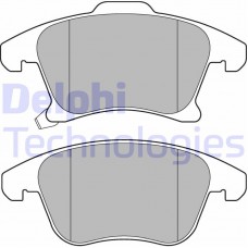 LP3181 DELPHI Комплект гальмівних колодок дисковий гальм