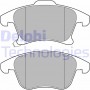LP3181 DELPHI Комплект гальмівних колодок дисковий гальм