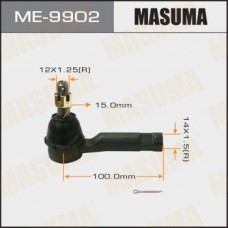ME-9902 MASUMA Наконечник поперечної кермової тяги