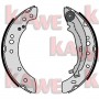 09640 KAWE Комплект гальмівних колодок