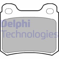 LP915 DELPHI Комплект гальмівних колодок дисковий гальм
