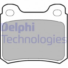 LP915 DELPHI Комплект гальмівних колодок дисковий гальм