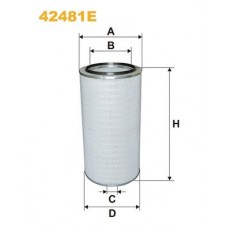 42481E WIX FILTERS Повітряний фільтр