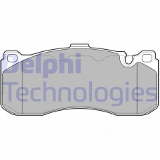 LP2131 DELPHI Комплект гальмівних колодок дисковий гальм