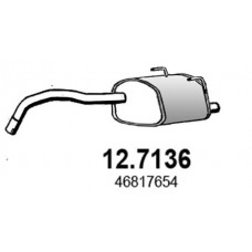 12.7136 ASSO Глушник вихлопних газів кінцевий
