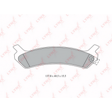 BD-3618 LYNXauto Комплект гальмівних колодок дисковий гальм