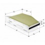 CKA9922 TECNECO FILTERS Фільтр повітря у внутрішньому просторі