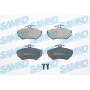 5SP719 SAMKO Комплект гальмівних колодок дисковий гальм