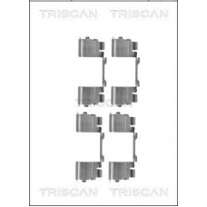 8105 101651 TRISCAN Комплектуючі колодки дискового гальма