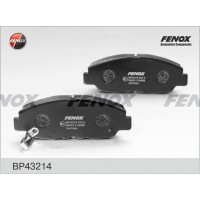 BP43214 FENOX Комплект гальмівних колодок дисковий гальм