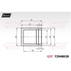 72948028 MAXTECH Поршень корпус скоби гальма