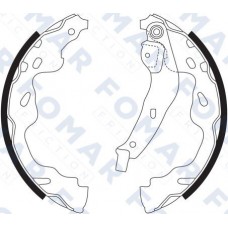 FO 9086 FOMAR Friction Комплект гальмівних колодок