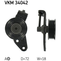 VKM 34042 SKF натяжний ролик, Поліклиновий ремінь