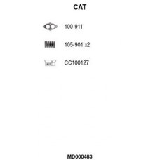 MD000483 FA1 Катализатор