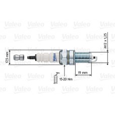 246905 VALEO Свічка запалювання