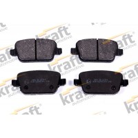 6012304 KRAFT AUTOMOTIVE Комплект гальмівних колодок дисковий гальм