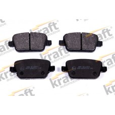 6012304 KRAFT AUTOMOTIVE Комплект гальмівних колодок дисковий гальм