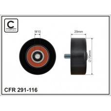 291-116 CAFFARO Паразитный / ведущий ролик, Поліклиновий ремінь
