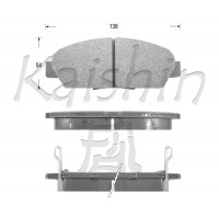 FK5077 KAISHIN Комплект гальмівних колодок дисковий гальм