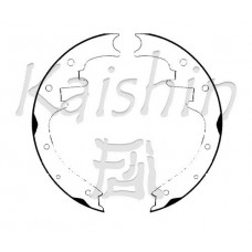 K0004 KAISHIN Комплект гальмівних колодок