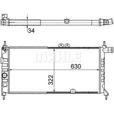 WG2183614 WILMINK GROUP Радіатор охолодження двигуна
